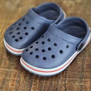 Stylish Navy Kids Clogs